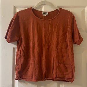 vintage Clio short sleeve knit tee